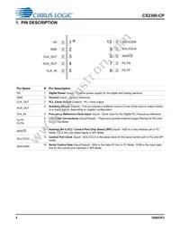 CS2300CP-DZZ Datasheet Page 4