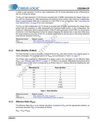 CS2300CP-DZZ Datasheet Page 17
