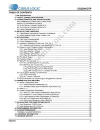 CS2300P-DZZ Datasheet Page 2