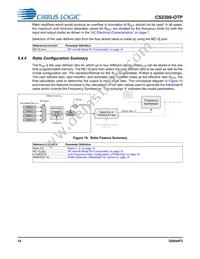 CS2300P-DZZ Datasheet Page 14