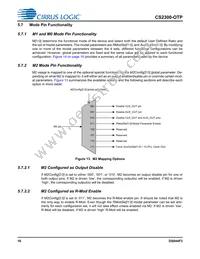 CS2300P-DZZ Datasheet Page 16