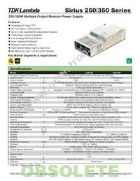CS250-NM245A12B Datasheet Cover