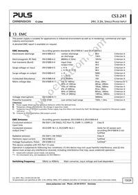 CS3.241 Datasheet Page 13