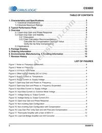 CS3002-ISZ Datasheet Page 2
