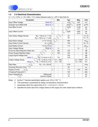 CS3013-FSZR Datasheet Page 4