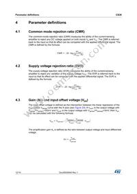 CS30CL Datasheet Page 12