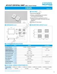 CS325-27.120MABJ-UT Datasheet Cover