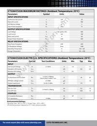 CS330 Datasheet Page 2