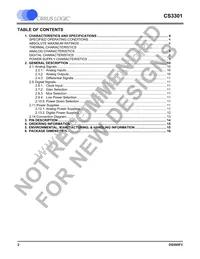 CS3301-ISZR Datasheet Page 2