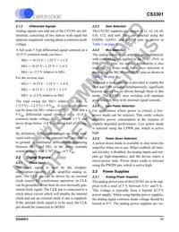 CS3301-ISZR Datasheet Page 11