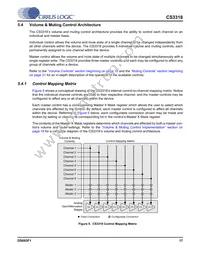 CS3318-CQZR Datasheet Page 17