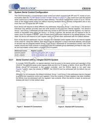 CS3318-CQZR Datasheet Page 23