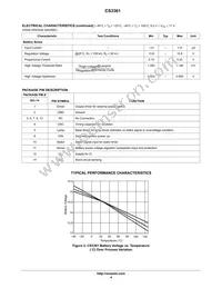 CS3361YDR14 Datasheet Page 4