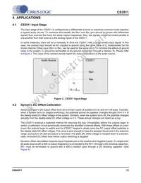 CS3511-CNZ Datasheet Page 13