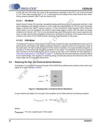 CS35L00-CNZR Datasheet Page 16