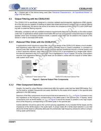 CS35L01-CWZR Datasheet Page 17