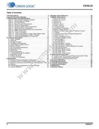 CS35L32-CWZR Datasheet Page 4