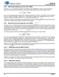 CS35L32-CWZR Datasheet Page 20