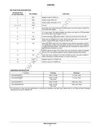 CS4192XDWFR16G Datasheet Page 4
