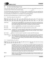 CS4202-JQZR Datasheet Page 16