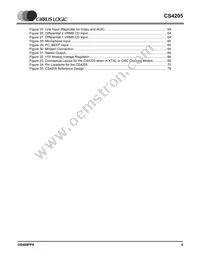 CS4205-KQZR Datasheet Page 5