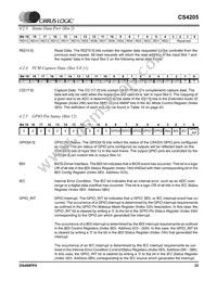 CS4205-KQZR Datasheet Page 23