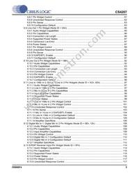 CS4207-DNZR Datasheet Page 5