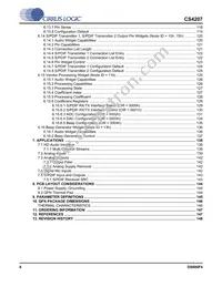 CS4207-DNZR Datasheet Page 6