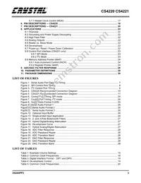 CS4221-KSZR Datasheet Page 3