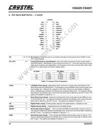 CS4221-KSZR Datasheet Page 18