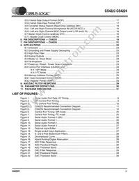 CS4223-KSZR Datasheet Page 3
