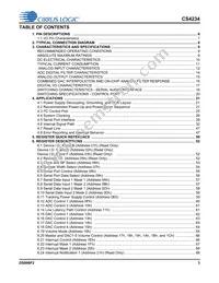 CS4234-ENZR Datasheet Page 3