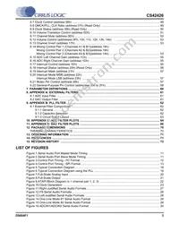 CS42426-DQZ/C1 Datasheet Page 3