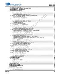 CS42432-DMZR Datasheet Page 3
