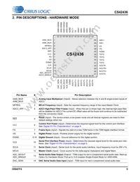 CS42436-DMZR Datasheet Page 9
