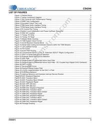 CS4244-DNZR Datasheet Page 3