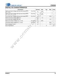 CS4244-DNZR Datasheet Page 18