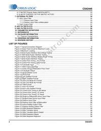 CS42448-DQZR Datasheet Page 4