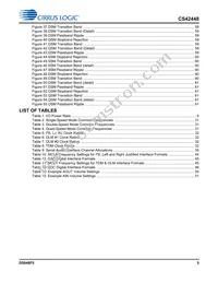 CS42448-DQZR Datasheet Page 5