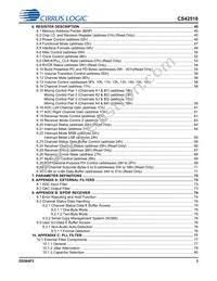 CS42518-DQZR Datasheet Page 3