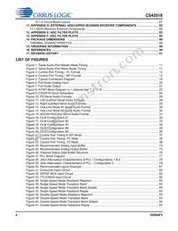 CS42518-DQZR Datasheet Page 4
