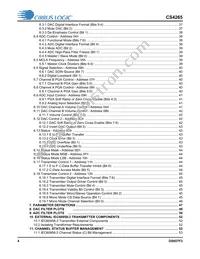 CS4265-DNZ Datasheet Page 4