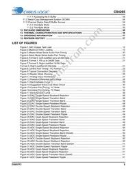 CS4265-DNZ Datasheet Page 5