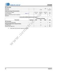 CS4265-DNZ Datasheet Page 14