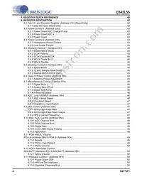 CS42L55-CNZR Datasheet Page 4
