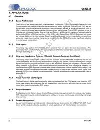 CS42L55-CNZR Datasheet Page 22