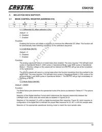 CS43122-KSZ Datasheet Page 13