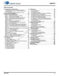 CS43131-CNZR Datasheet Page 3