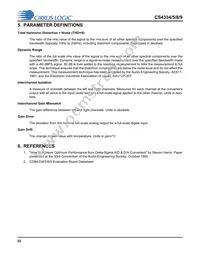 CS4339-KSZ Datasheet Page 22