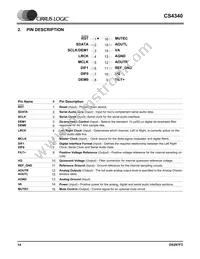 CS4340-KSZR Datasheet Page 14